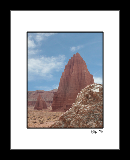 Glass Mountain and Temples of the Moon and Sun (GlassCathCRNP001) - Damian Kolbay Photography