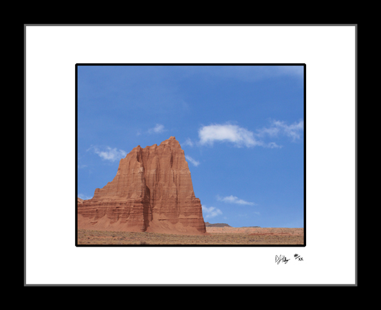 Lonely Monolith - Capitol Reef National Park (MonumentCRNP001) - Damian Kolbay Photography