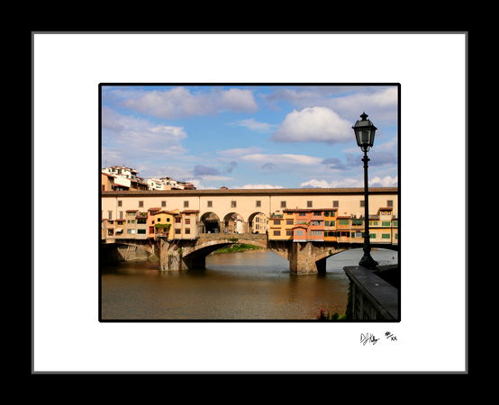 Ponte Vecchio - Florence, Italy (FlorencePonteVecchio002) - Damian Kolbay Photography