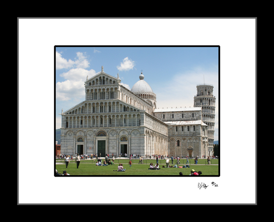 Duomo di Piazza dei Miracoli - Pisa Italy (PisaSq001) - Damian Kolbay Photography