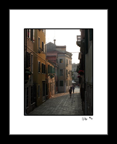 Morning Via - Venice, Italy (VeniceVia001) - Damian Kolbay Photography
