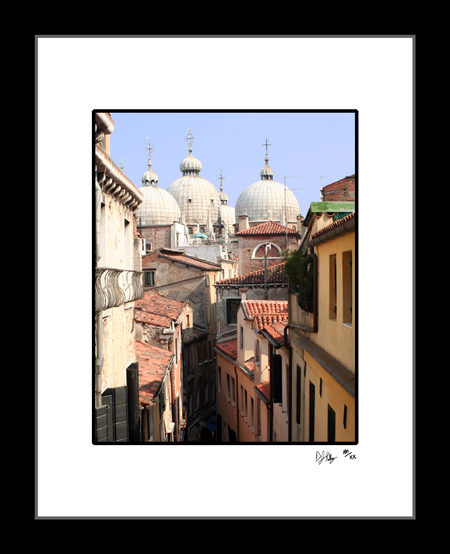 Looking for St Marks Basilica - Venice, Italy (VeniceWindow001) - Damian Kolbay Photography
