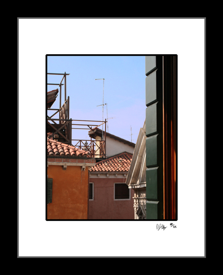 Out the Window - Venice, Italy (VeniceWindow002) - Damian Kolbay Photography
