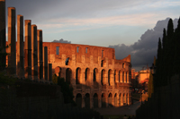 Colosseum and Forum at Sunset - Damian Kolbay Photography