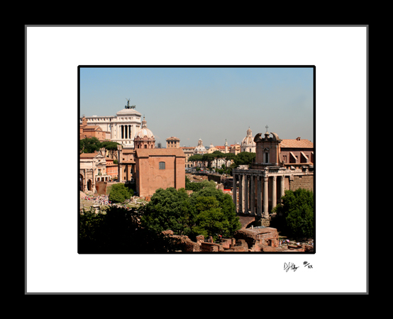 The Roman Forum - Rome, Italy (RomeForum001) - Damian Kolbay Photography