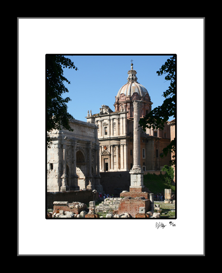 Church of St. Luca and Martina - Rome, Italy (RomeForum003) - Damian Kolbay Photography