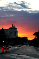 Sunset Via dei Fori Imperiali - Damian Kolbay Photography