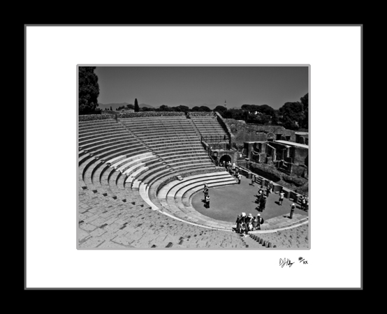 Amphitheater Reborn - Pompeii, Italy (6595_PompeiiTheater1) - Damian Kolbay Photography