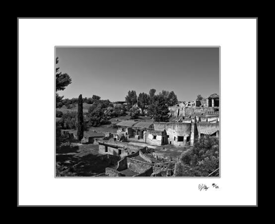 City Overlook - Pompeii, Italy (6602_PompeiiOverlook) - Damian Kolbay Photography