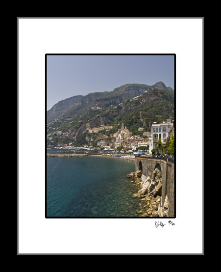Coastal Paradise - Amalfi, Italy (6668_AmalfiWater1) - Damian Kolbay Photography