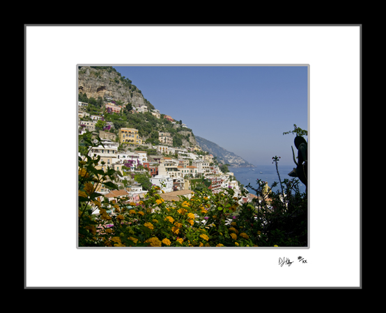 Flowers - Positano, Italy (6685_PositanoFlowers) - Damian Kolbay Photography