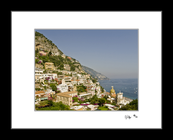 Town above the Sea - Positano, Italy (6686_Positano) - Damian Kolbay Photography