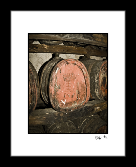 Wine Barrels 5 - Poppiano, Italy (6738_PoppianoBarrel5) - Damian Kolbay Photography