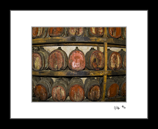 Wine Barrels 2 - Poppiano, Italy (6739_PoppianoBarrel2) - Damian Kolbay Photography