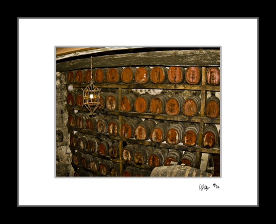 Wine Barrels 4 - Poppiano, Italy (6742_PoppianoBarrel4) - Damian Kolbay Photography