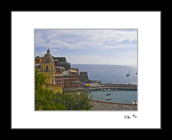 Vernazza Port - Cinque Terre, Italy (6987_VernazzaPort) - Damian Kolbay Photography