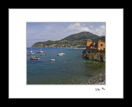 Port View - Levanto, Italy (7090_LevantoPort) - Damian Kolbay Photography