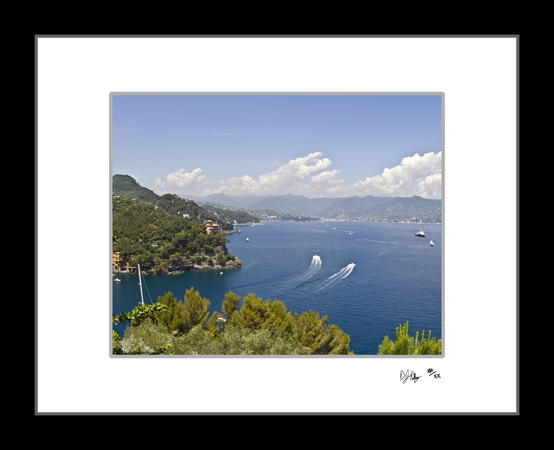 Exiting the Harbor - Portofino, Italy (7143_PortofinoSea) - Damian Kolbay Photography