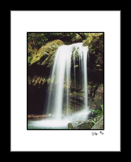 Grotto Falls - Smoky Mountains Waterfalls (GrottoFalls002) - Damian Kolbay Photography
