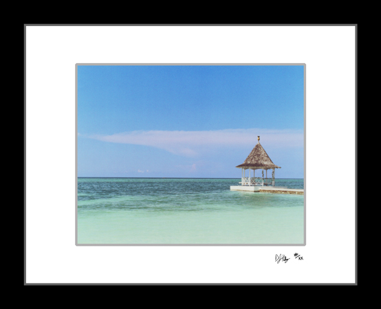 Ocean Gazebo - Montego Bay Jamaica (JamaicaGazebo001) - Damian Kolbay Photography