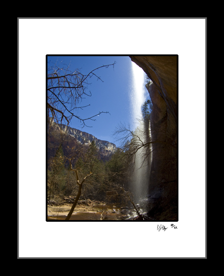 Emerald Falls - Zion National Park (Emerald_Falls) - Damian Kolbay Photography